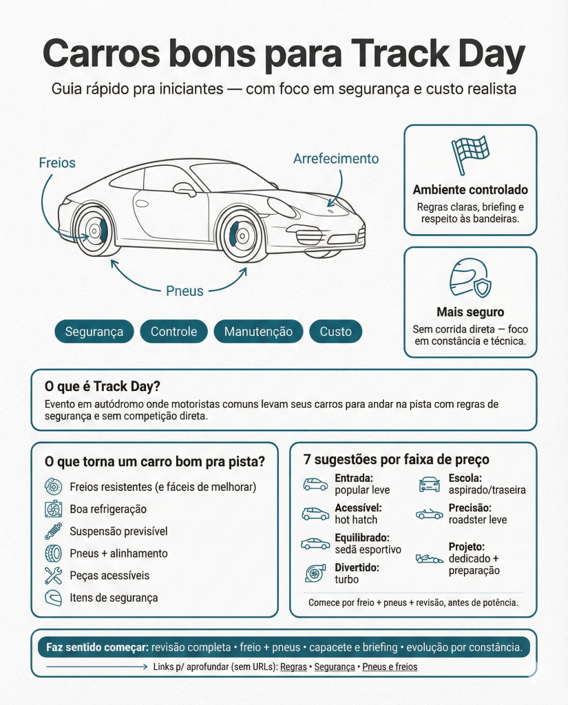 carros bons e baratos para track day