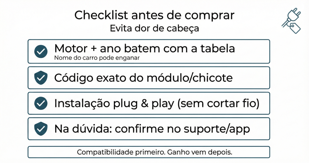 checklist antes de comprar piggyback