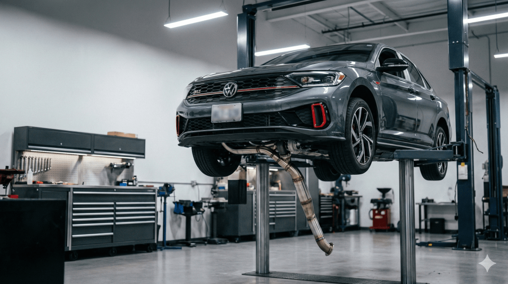 o que é downpipe no carro