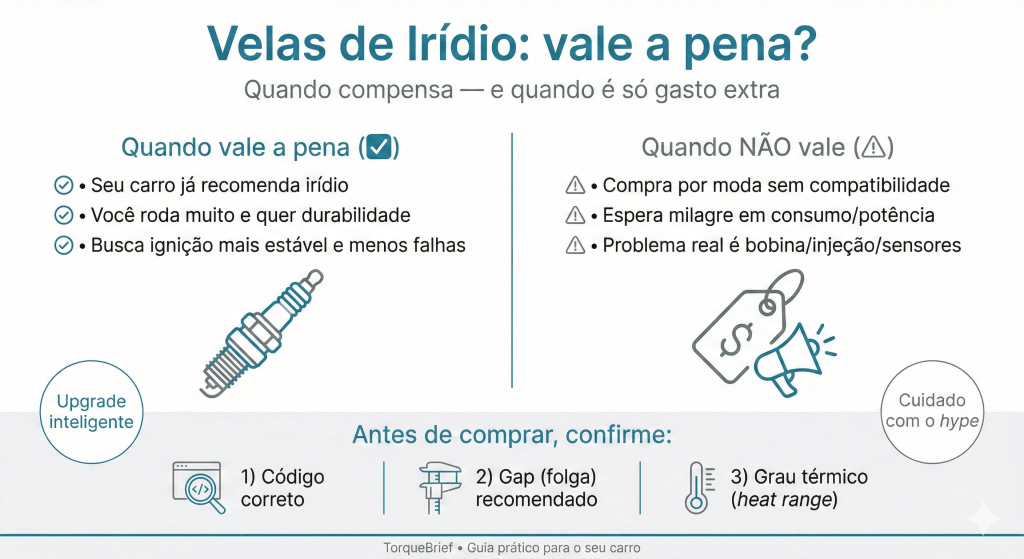 Velas iridium vale a pena