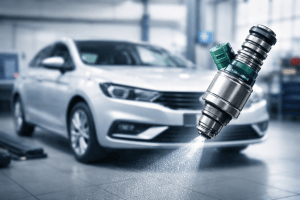 bico de injetor sujo