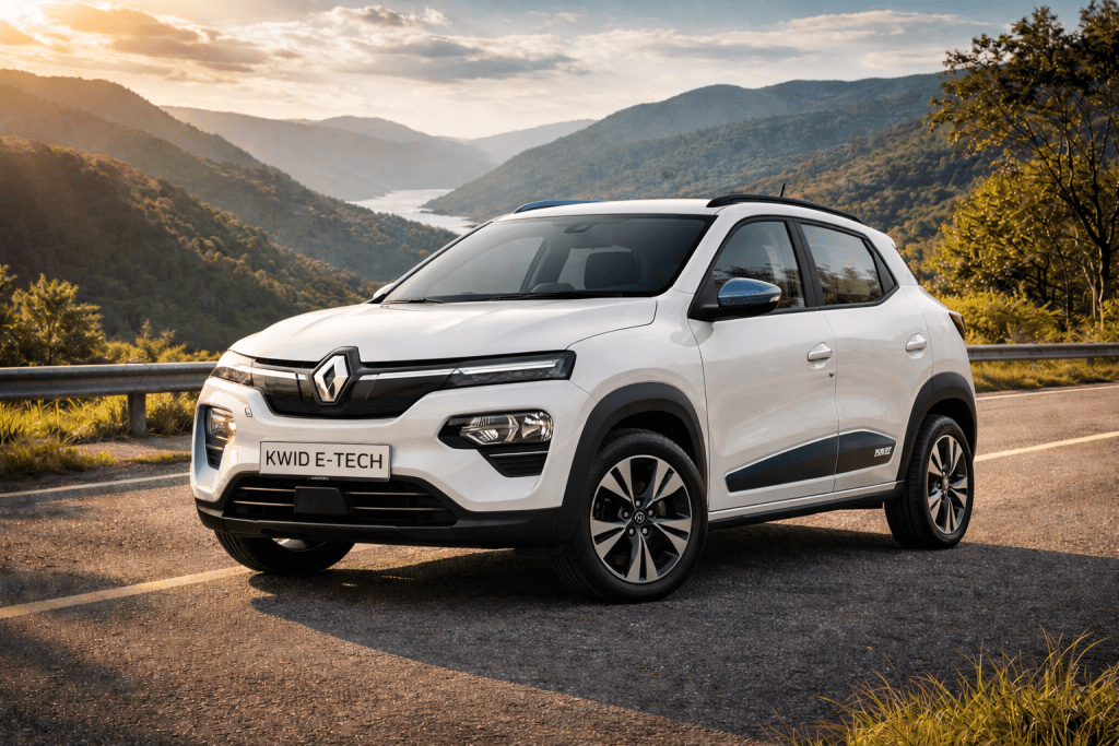 Carro Automático Barato: Renault Kwid E-Tech Techno