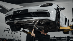 Downpipe Porsche 718: