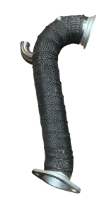 Downpipe Inox Pulse/Fastback Abarth 1.3 com manta térmica